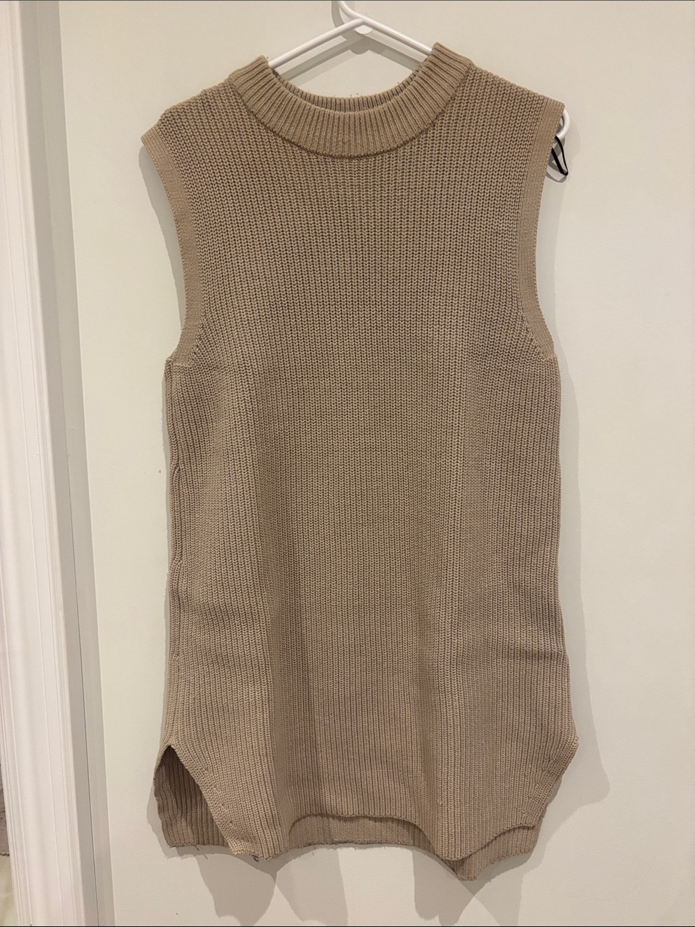 H&M Sleeveless Knit Tunic - Tan